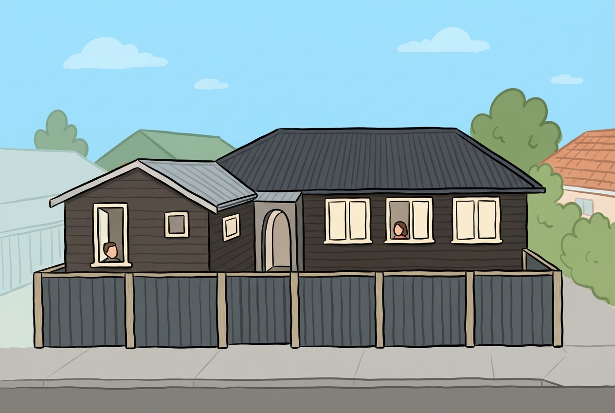 An illustration of 19-21 Hunt Street, Seaview, Timaru