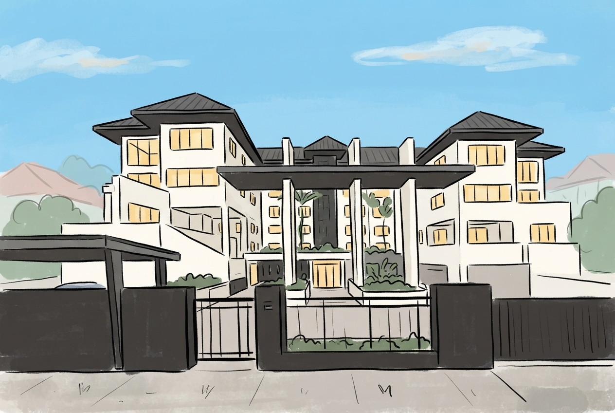 An illustration of 30 York Street, Parnell, Auckland