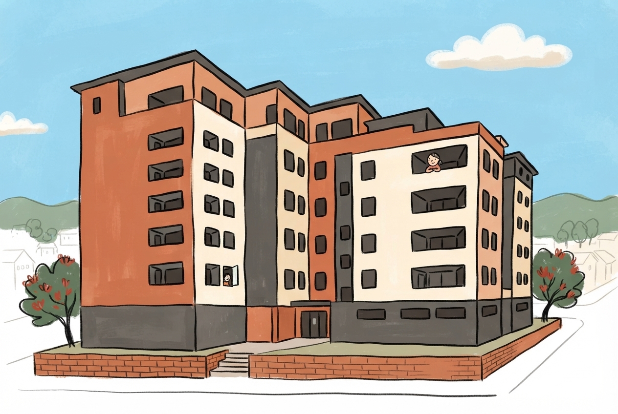 An illustration of 207 Federal Street, Auckland Central, Auckland