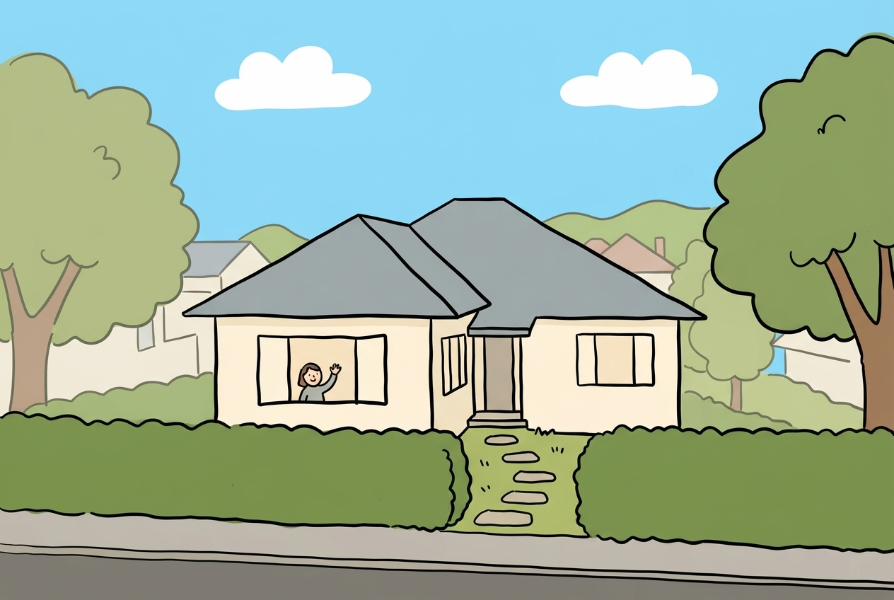 An illustration of 30 Hauraki Road, Hauraki, Auckland
