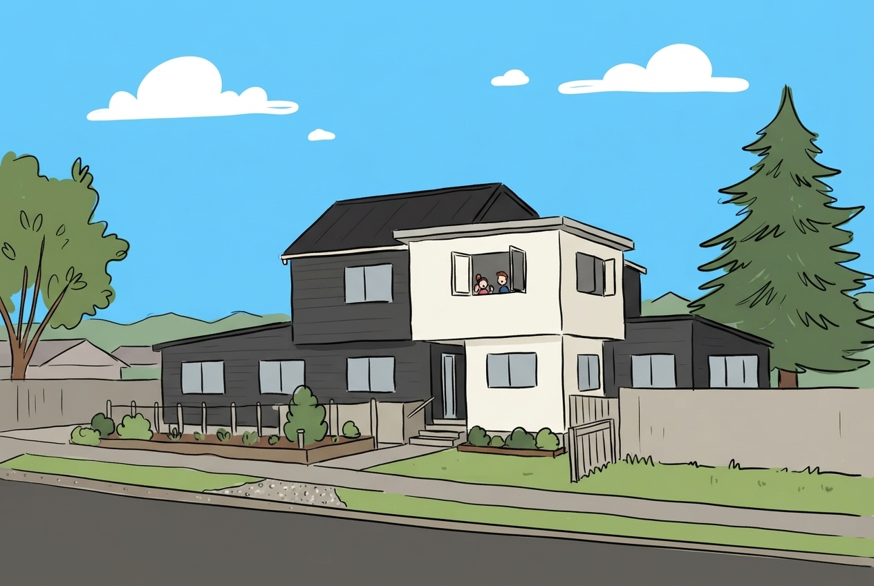 An illustration of 55 Motatau Road, Papatoetoe, Auckland