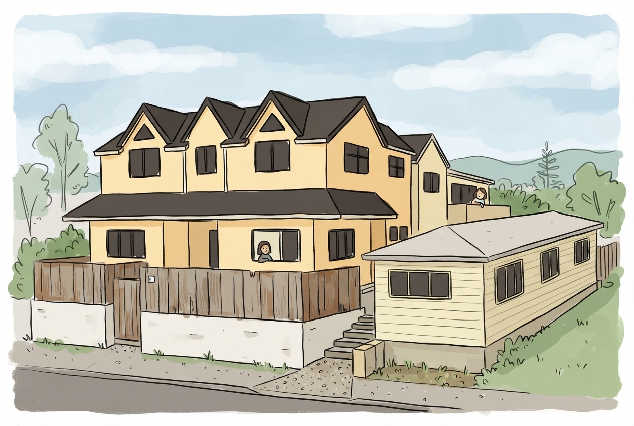 An illustration of 50 Rintoul Street, Newtown, Wellington