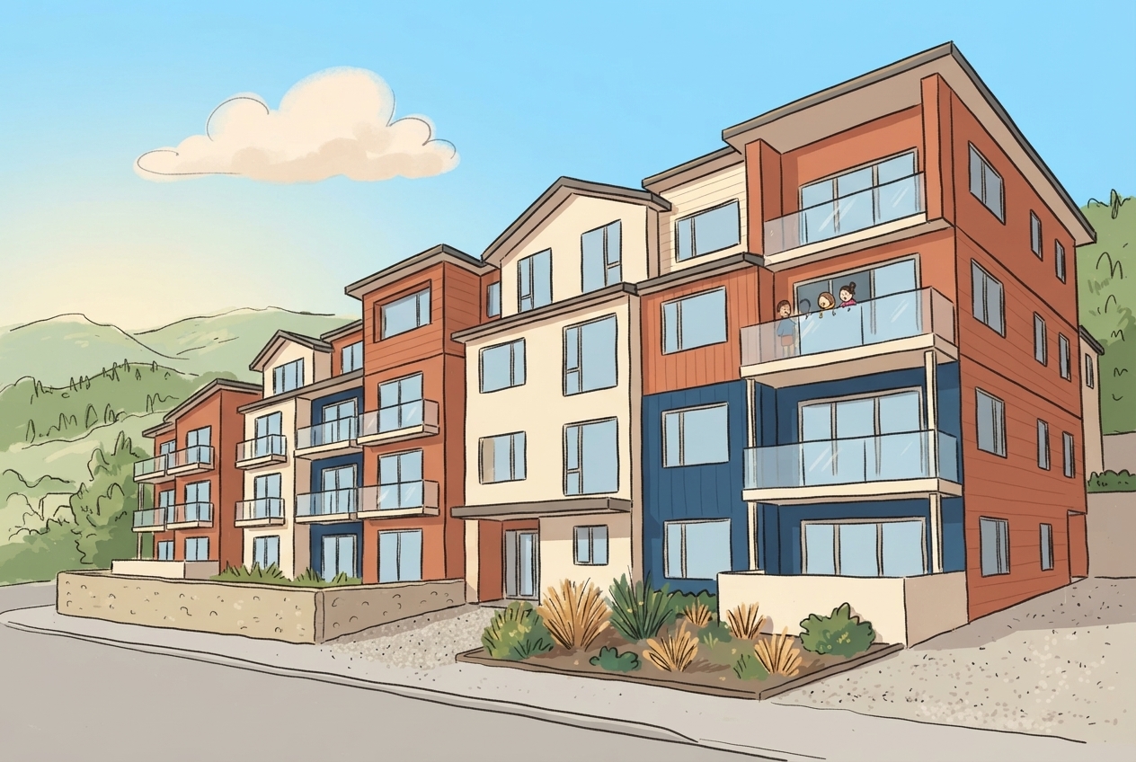 An illustration of 120-165 Alpine Retreat Road, Ben Lomond